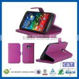 C&T Wallet Flip PU Folio Leather Cover Case Stand for Motorola Moto X thumbnail-5