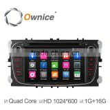 Ownice Android 4.4 touch screen Stereo Car stereo for FORD FOCUS MONDEO 2004-2011 with wifi bluetooth phonebook
