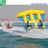 Exciting summer inflatable water games flyfish banana boat for sale