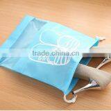 Custom Non Woven Drawstring Shoe Bag Sack Personalised Draw String Shoe Bag thumbnail-2