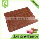 Top Quality DIY Handmade Kitchen Microwave Silicone Macaron Baking Mat thumbnail-1