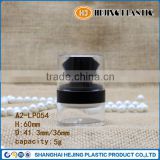 5g loose powder container with brush for cosmetic use