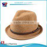 Custom Your Own Logo Promotional Fedora Hat Felt Hat thumbnail-5