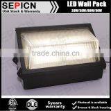 Indoor and Outdoor Usage IP65 Waterproof 40w 60w 100w Outdoor Lighting LED Wall Pack DLC thumbnail-2