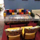 Hot Sale Chinese Modern Fast Food Restaurant Iron Dining Tables and Chairs thumbnail-5