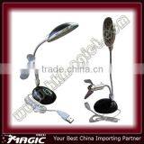 13 LED Fashion USB Lamp With Fan thumbnail-1