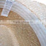 New Cheap Fashion Wholesale Natural Riffia Ribbon Rope Custom Panama Lady Straw Hat thumbnail-5