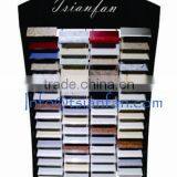 SR078 2015 Popular Metal Stone Display Tower Rack for Showroom