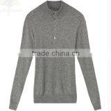 BGA15026 Cashmere Half Placket Latest Sweater Designs for Men
