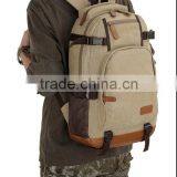 Custom Vintage Canvas Backpack for Outdoor thumbnail-3