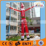 190T Polyester Pongee Custom Parachute Santa