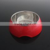 high quality cutomized unbreakable 100% melamina food grade customized Plastic melamine supreme dog bowl from china