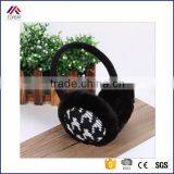 Teenager Jacquard Pattern Trendy Earmuffs