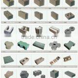 Hydraulic Fly Ash Cement Color Paver/wall Brick Block Moulding Machine for Sale, Concrete Automatic Brick Production Line QT6-15 thumbnail-6