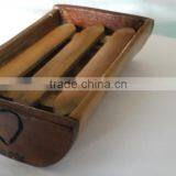 Bamboo and Wooden Soap Dish thumbnail-2