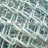 Hot dip galvanized chain link mesh (factory)