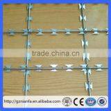 Diamond Hole/Square Hole Galvanized and Pvc Concertina Razor Wire Fence (Guangzhou Factory) thumbnail-2