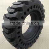 Scissor Lift Solid Tire Wheel Manufacturer China 10-16.5 12x4 323x100 thumbnail-6