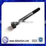 Black Carbon Steel Outer Hex Half-thread Screw Bolt thumbnail-2