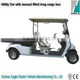 Electric Utility Vehicle With Cargo Box for Park, CE Approved, EG2048HCX