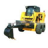 Skid Steer Loader Attachment Pivot Backhoe