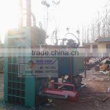 Hydraulic Fully Automatic Horizontal Baler,hay and Straw Baling Press Machine XSQ-80 thumbnail-2
