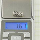 Long 925 Silver Beads Women Silver Bracelet Jewelery Charm thumbnail-3