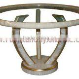 Glass Top Onyx Table thumbnail-1