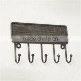 Store More Textilene Door 5 Hook Key Rack thumbnail-3