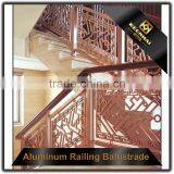 Interior Decorative Railing Design Brass Stair Handrails thumbnail-3