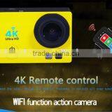 2017 New High Quality 4K Mini Remote Control Action Camera, Super Mini Outdoor Sports Camera For Wholesale thumbnail-3