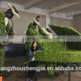 SJ010808 High Quality Evergreen Artificial Cartoon Topiary Animal Grass Animal Sculpture thumbnail-5