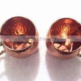 MANUFACTURER BPA FREE 100% PURE COPPER MUG WITH DRINKING STRAWS FOR GINGER VODKA & MOSCOW MULE thumbnail-3