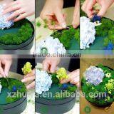 Green Round Cyclinder Shape Floral Foam Plate for Round Flower Box for Valentine's Day thumbnail-5