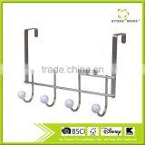 Metal Wire Silver Plastic Beads 4 Doorback Hook thumbnail-1