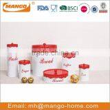 Light Green 4 Sets Steel Tea Sugar Canister Sale thumbnail-5