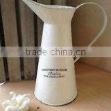 Home Decorative Galvanized Vintage Metal Pitcher Flower Jug thumbnail-2