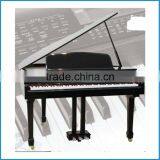 Black Stoving Varnish Finish Hammer Action Keyboard Digital Grand Piano Electric Piano Digital Piano thumbnail-1