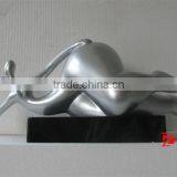Fat Abstract Statue Lying Lady thumbnail-1