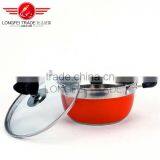 Special Design Economics Price Double Handle Stainless Steel Milk Cooking Pot thumbnail-4