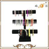 Supply Different Sizes Black Beautiful Leather Stand For Jewelry thumbnail-2