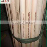 Hot Stamping Logo Natural Wooden Broom Handle thumbnail-2