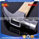 8oz Claw Hammer Wood Handle Shaft Fibreglass Magnetic Steel Head Curved Nail Removal thumbnail-3