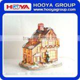 Polyresin Christmas Light House thumbnail-1