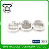 New Vegetable Cutter Chopper, Dicer Slicer Container With 3 Different Cutting Blades thumbnail-2