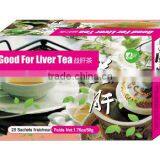 Liver Protecting Tea Teabags of Herbal Tea FDA Approved Private Label Tea thumbnail-1