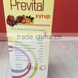Prevital Syrup, Calcium Plus 9 VItamins thumbnail-1