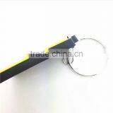 Factory Supply Square Shape Custome Silicone Rubber Keychains thumbnail-6