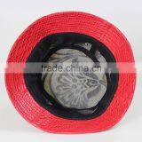 Fashion Ourdoor Sun Hat Bucket Hat With PU Leather Brim thumbnail-3