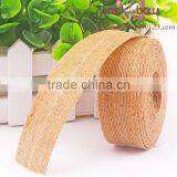 Decorative Natural Burlap Ribbon for Festival Celebrate thumbnail-2